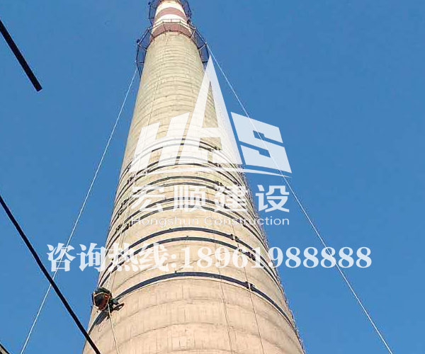 煙囪碳纖維加固